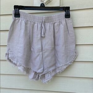 Urban Renewal High Waist Shorts - Soft Cream
